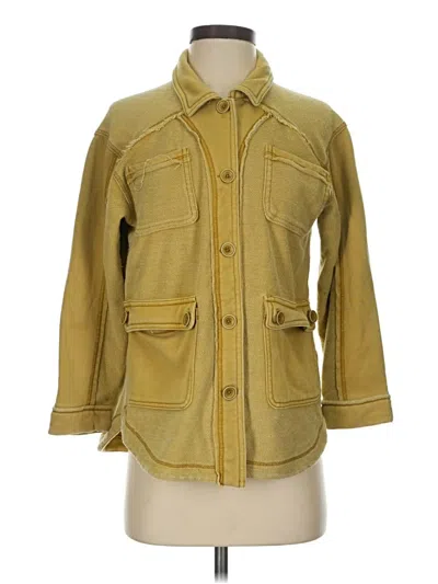 Pre-owned Pilcro Jacket In Yellow
