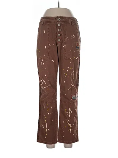 Pre-owned Pilcro Jeans In Brown