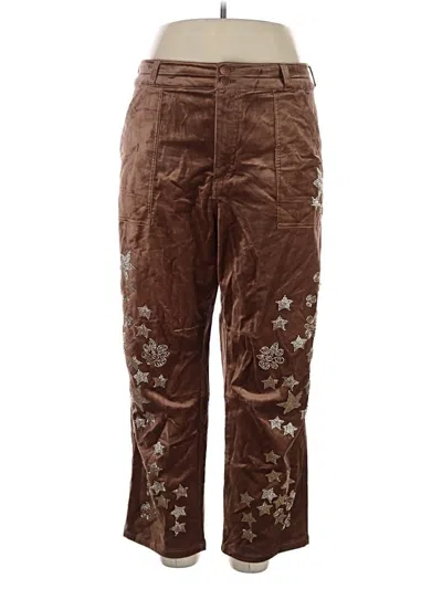 Pre-owned Pilcro Jeans In Brown