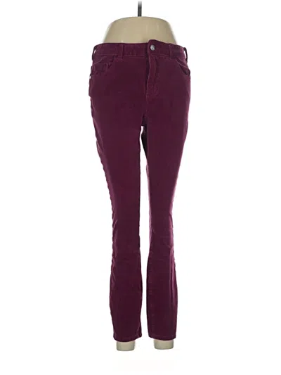 Pre-owned Pilcro Jeans In Burgundy