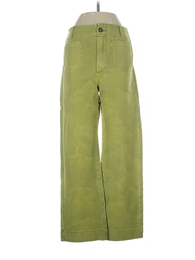 Pre-owned Pilcro Jeans In Green