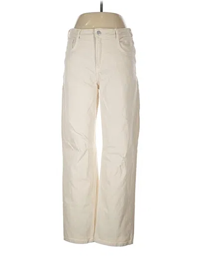 Pre-owned Pilcro Jeans In Ivory