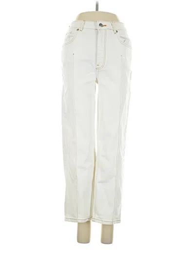 Pre-owned Pilcro Jeans In Ivory