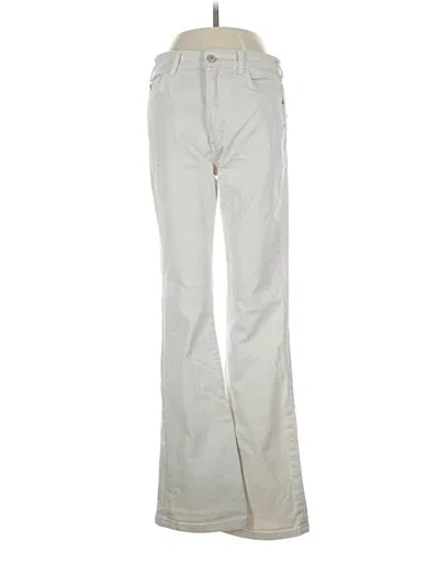 Pre-owned Pilcro Jeans In Ivory