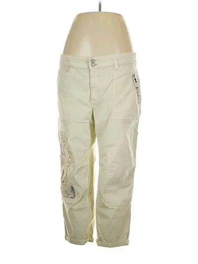 Pre-owned Pilcro Jeans In Tan