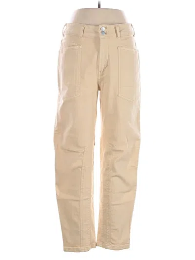 Pre-owned Pilcro Jeans In Tan