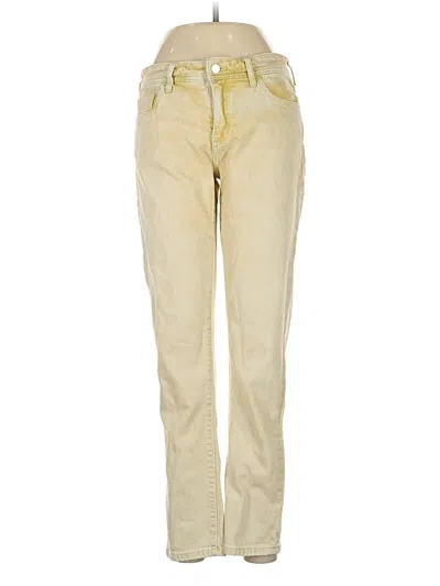 Pre-owned Pilcro Jeans In Yellow