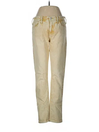 Pre-owned Pilcro Jeans In Yellow