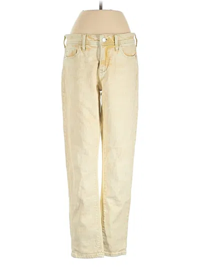 Pre-owned Pilcro Jeans In Yellow