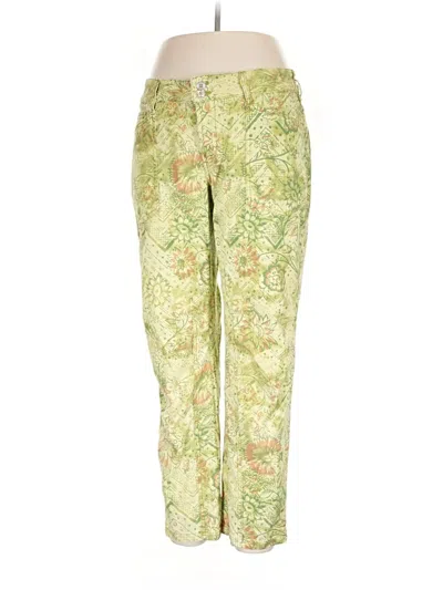 Pre-owned Pilcro Jeggings In Green