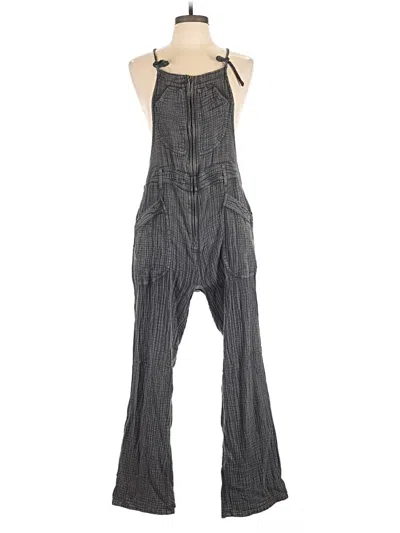 Pre-owned Pilcro Jumpsuit In Gray