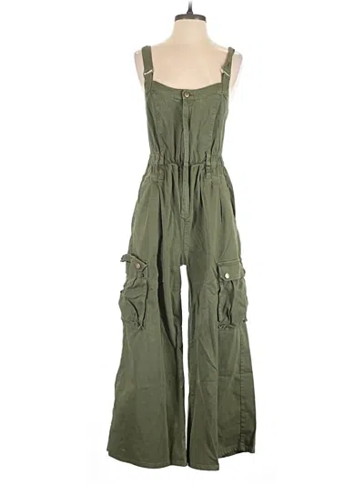 Pre-owned Pilcro Jumpsuit In Green