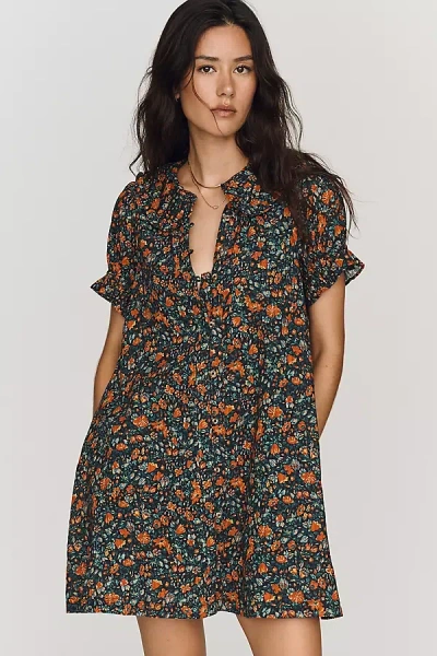 Pilcro Keira Mini Dress By  In Black