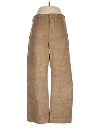 Pre-owned Pilcro Khaki Pant In Brown