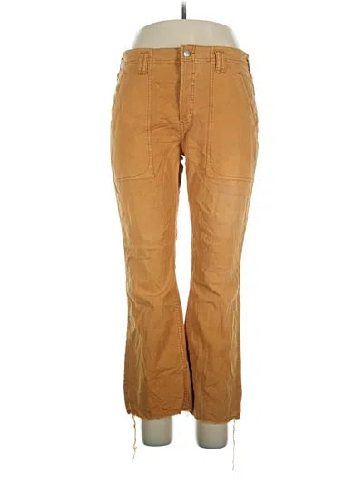 Pre-owned Pilcro Khaki Pant In Brown