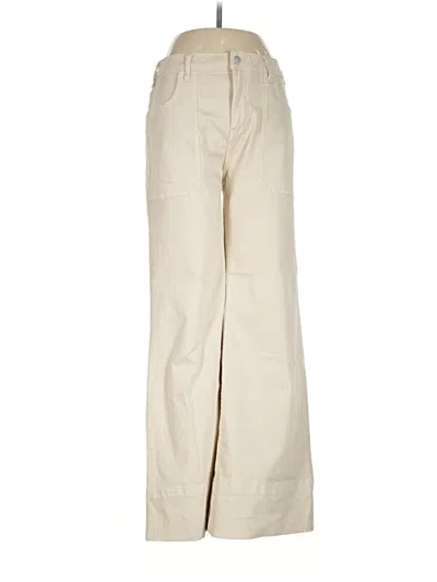 Pre-owned Pilcro Khaki Pant In Ivory