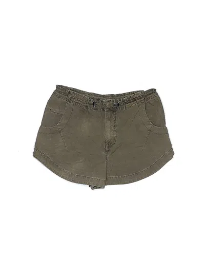 Pre-owned Pilcro Khaki Shorts In Green