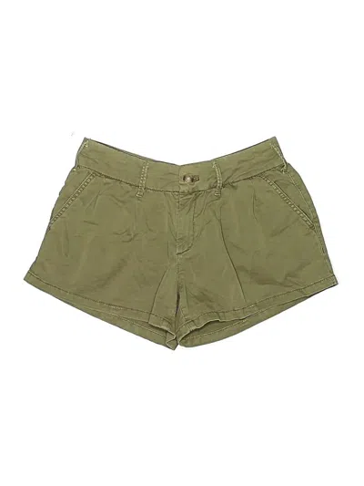 Pre-owned Pilcro Khaki Shorts In Green