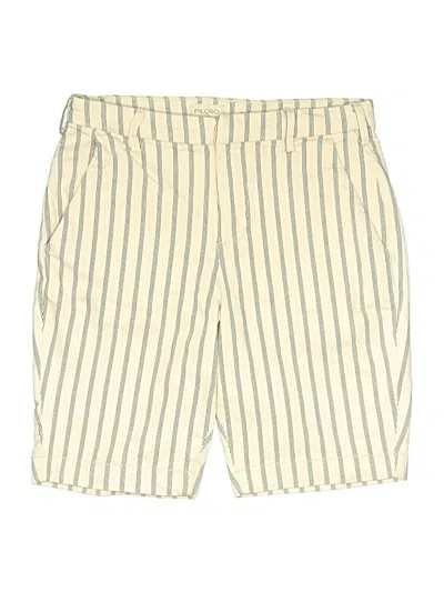 Pre-owned Pilcro Khaki Shorts In Ivory