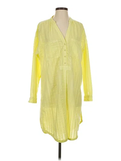 Pre-owned Pilcro Kimono In Yellow