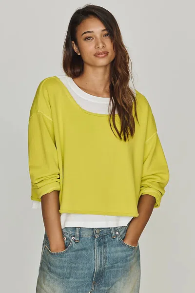 PILCRO LAYERED TWOFER PULLOVER