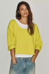 Pilcro Layered Twofer Pullover In Multi