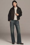 Pilcro Le Brun Low-rise Bootcut Jeans In Blue