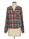 Pilcro Long Sleeve Blouse In Multi
