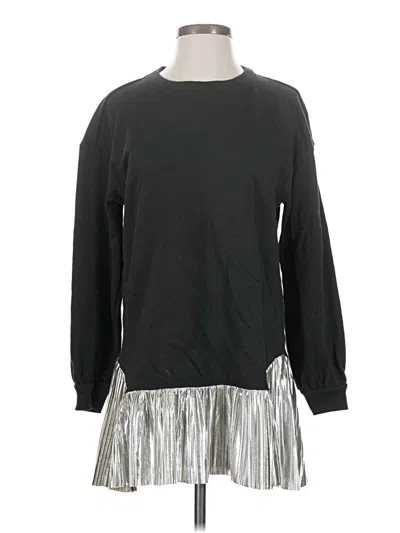 Pre-owned Pilcro Long Sleeve T-shirt In Black