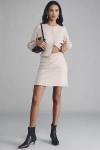 Pilcro Modern Knit Mini Skirt In Neutral