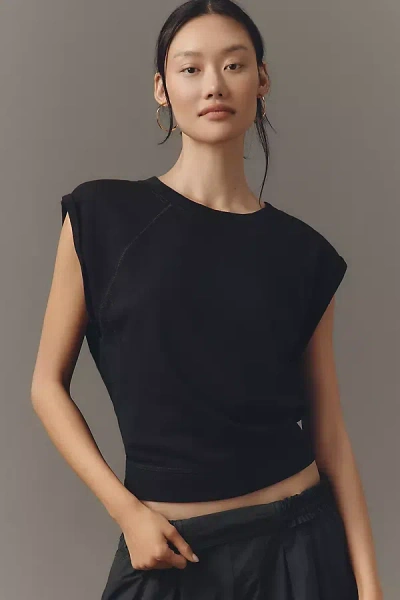 Pilcro Muscle Sweatshirt In Black