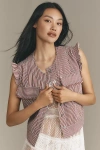 PILCRO NAUTIQUE UTILITY BLOUSE