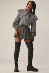 PILCRO OVER-THE-KNEE COMBAT BOOTS