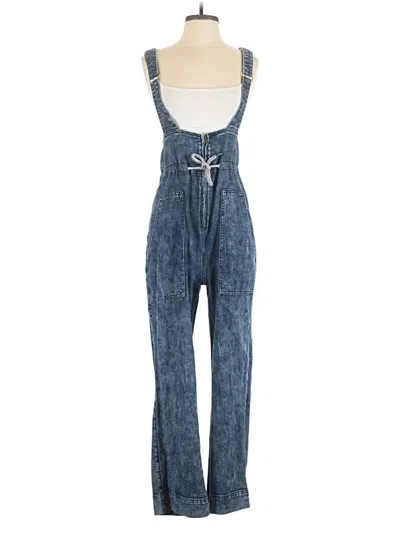 Pre-owned Pilcro Overalls In Blue