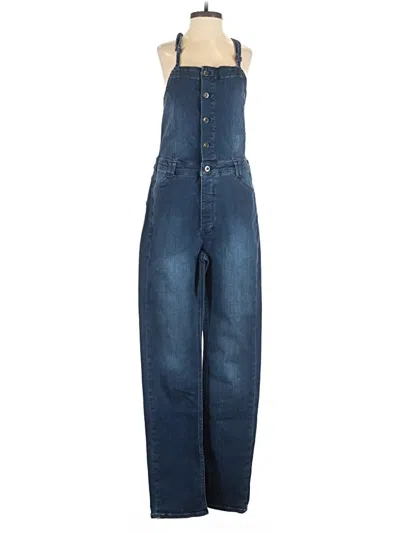 Pre-owned Pilcro Overalls In Blue
