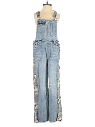 Pre-owned Pilcro Overalls In Blue