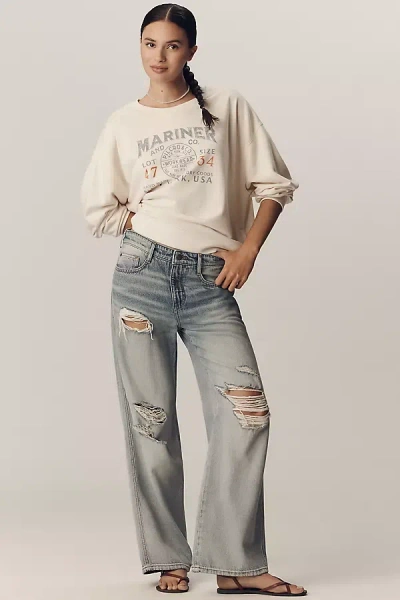 Pilcro Oversized Graphic Sweatshirt