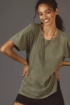 Pilcro Perfect Oversized Tee In Green