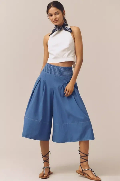 Pilcro Pleated Skirty Culotte Pants
