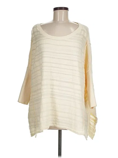 Pre-owned Pilcro Poncho In Ivory