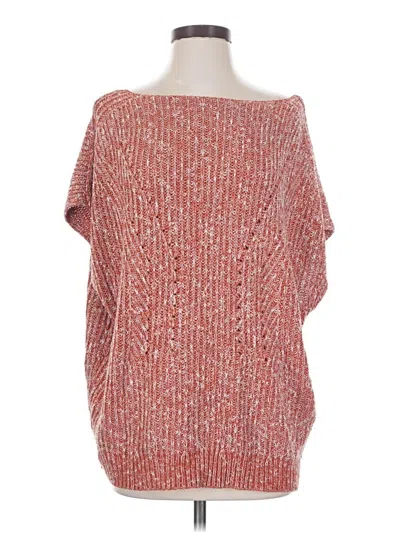Pre-owned Pilcro Poncho In Red