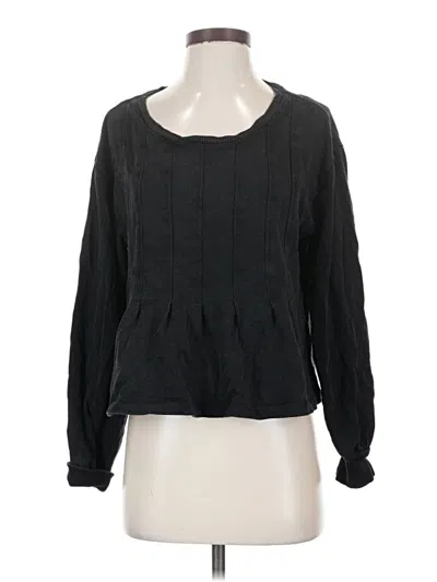 Pre-owned Pilcro Pullover Sweater In Black