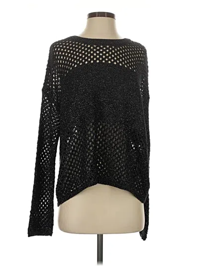 Pre-owned Pilcro Pullover Sweater In Black