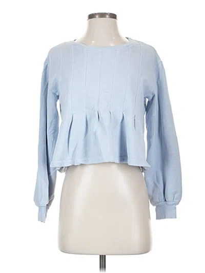 Pre-owned Pilcro Pullover Sweater In Blue