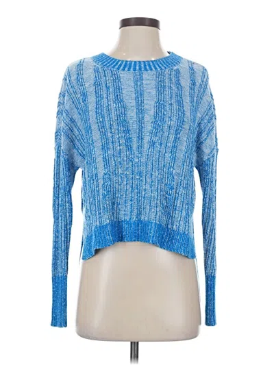 Pre-owned Pilcro Pullover Sweater In Blue