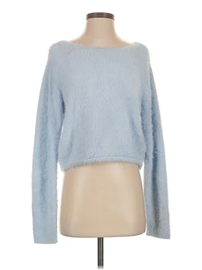 Pre-owned Pilcro Pullover Sweater In Blue