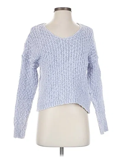 Pre-owned Pilcro Pullover Sweater In Blue
