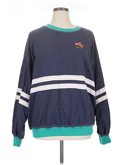 Pre-owned Pilcro Pullover Sweater In Blue