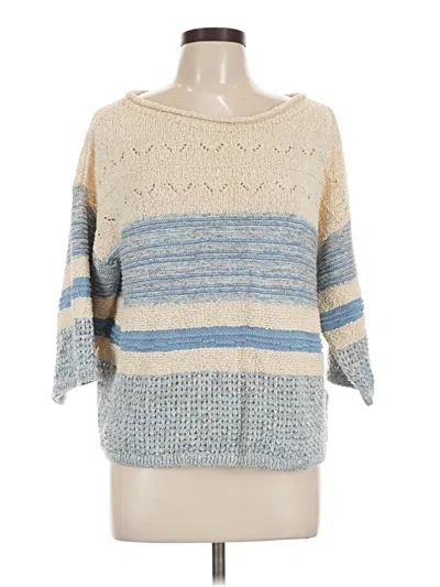 Pre-owned Pilcro Pullover Sweater In Blue