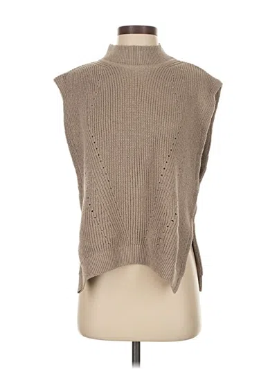 Pre-owned Pilcro Pullover Sweater In Brown